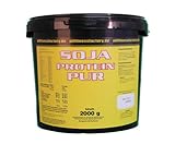 Soja Protein Eiweiss Soja-Isolat 2000g Eiweiß Vanille