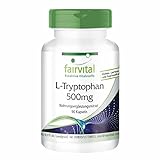 L-Tryptophan 500mg - 90 Kapseln - essenzielle Aminosäure