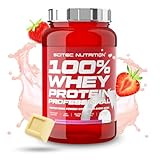 Scitec Nutrition Whey Protein Professional Erdbeer-Weiße Schokolade, 920 g