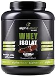 100% Whey Isolat Schoko - 85,7% Protein! - Low CARB und low FAT - 1000g - ohne Aspartam oder Cyclamat
