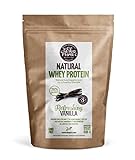 Natural Whey Protein - Refreshing Vanilla - 78% Protein - Bio Molkenprotein - 500g