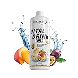 Best Body Nutrition - Low Carb Vital Drink, Pfirsich-Maracuja, 1000 ml Flasche