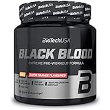 Biotech Pre-Workout-Booster Black Blood NOX+ 330 g, Blutorange