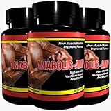 ANABOLIC AMP | 3x 90 Kapseln | Non-Steroidal Hard Core Muscle Amplification | Premium GMP & ISO 9001 Qualität