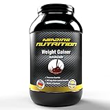 Weight Gainer - Perfekt Für Hardgainer Zum Zunehmen - Ideal Für Die Massephase (Schokolade, 2500g)