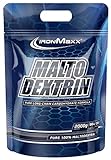 IronMaxx Maltodextrin Neutral / Maltodextrin Weight Gainer, geschmacksneutral / Nahrungsergänzungsmittel / Kohlenhydrate-Pulver / 2kg