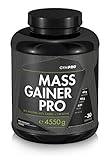 GymPro Weight Gainer Professional mit Protein, Kohlenhydrate (Maltodextrin, Dextrose) und Aminosäuren + Kreatin (Schokolade, 4550g)