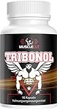 Tribonol - Hardcorde Anabolic Muscle, Muskelaufbau Extrem + Massiv + Booster mit L-Arginin | 90 Kapseln