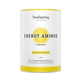 foodspring Energy Aminos, 400g, Cleaner Pre-Workout Booster mit pflanzlichen BCAAs, Hergestellt in zertifizierten Produktionen in Deutschland