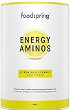 foodspring Energy Aminos, 400g, Cleaner Pre-Workout Booster mit pflanzlichen BCAAs, Hergestellt in zertifizierten Produktionen in Deutschland