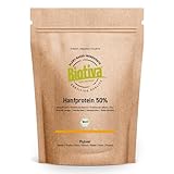 Hanfprotein Pulver 50% (Bio, 1kg) - 1000g Bio Hanfproteinpulver - vegan - 50% Proteingehalt - Frei von Gluten, Soja und Laktose - Abgefüllt und kontrolliert in Deutschland (DE-ÖKO-005)