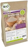 Bio Reisprotein 1kg im Zippbeutel - mind. 80% Protein - Eiweiss - Glutenfrei - 1er Pack (1000g) - Premium Qualität