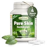 Greenfood Pure Skin aktiv, hochdosiert, 120 Tabletten