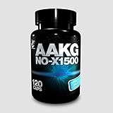 AAKG NoX 1500- 120 Kapseln, Reines A-AKG Arginin-Alpha-Keto-Glutarat