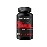 Body Attack BCAA+ L-Glutamine 12000, 180 Kapseln