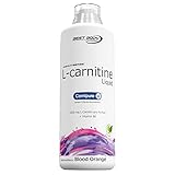 Best Body Nutrition L-Carnitin Liquid mit Carnipure Blutorangen, 1000ml