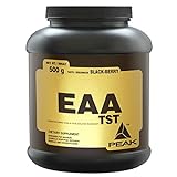Peak EAA TST - essentielle Aminosäuren - 500g Pulver, Geschmack: Black Cherry