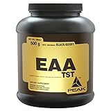 Peak EAA TST - essentielle Aminosäuren - 500g Pulver, Geschmack: Black Cherry