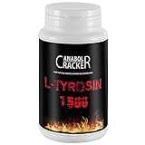 L-Tyrosin 1500mg, 210g Pulver, hochdosiert, Taurin, Vitamin B6, Aminosäuren Bcaa