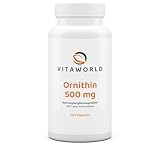 Vita World L-Ornithin 500mg 120 Vegi Kapseln Apotheken Herstellung