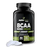 BCAA MEGA TABS - 360 Tabletten á 1000 mg reine BCAAs - vegan glutenfrei - laktosefrei