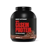 Body Attack 100% Casein Protein Chocolate Cream , 1800g