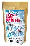 Hanf Protein Pulver - Bio - Premium Qualität - 500g Vegan protein, non GMO