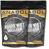 ANABOL WHEY MASS GAIN Vanille 4000g für HARDGAINER BCAA & Glutamin