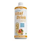 Best Body Nutrition - Low Carb Vital Drink - Pfirsisch Maracuja 1 Liter