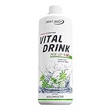 Best Body Nutrition Low Carb Vital Drink 1 Liter Flasche, Waldmeister
