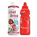 Best Body Nutrition Low Carb Vital Drink Erdbeer-Rhabarber